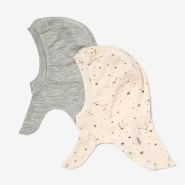 Wheat Outerwear 2 wool Balaclava Felix Accessory 9732 eggshell stars