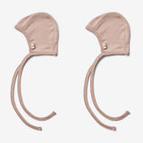 Wheat SMU 2er-Pack Merino Babymütze Billie Accessory 1135 dry rose