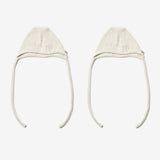 Wheat SMU 2er-Pack Merino Babymütze Billie Accessory 1141 eggshell melange