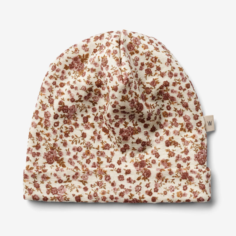 Wheat Wool 2er-Pack Wollmützen Emo Acc 2475 rose flowers