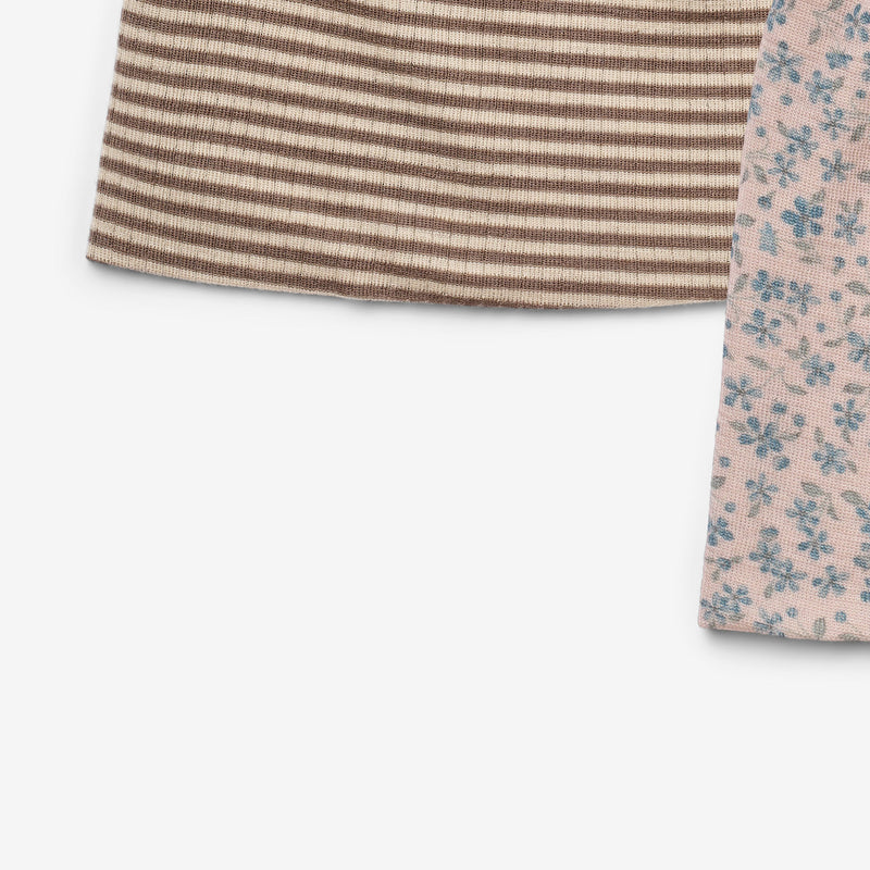 Wheat Wool 2er-Pack Wollmützen Emo Accessory 1481 blue flowers