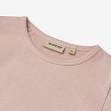 Wheat Main 2er-Pack langärmelige Ripp T-Shirts Ida T-Shirt 3118 eggplant