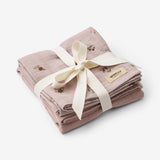 Wheat Main 2er-Paket Musselinwindel Kaya Accessory 1354 soft lilac