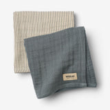 Wheat Main 2er-Paket Musselinwindel Kaya Accessory 1460 stormy weather