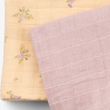 Wheat Main 2er-Paket Musselinwindel Kaya Accessory 9631 barely apricot