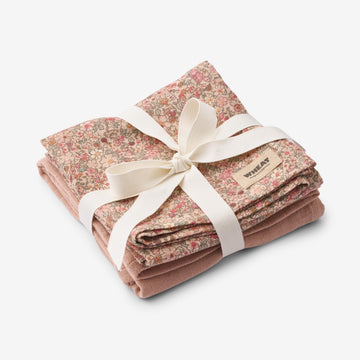 Wheat Main 2er-Paket Musselinwindel Kaya Accessory 2032 rose dust