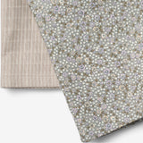 Wheat Main 2er-Paket Musselinwindel Kaya Accessory 9765 slightly blue flowers