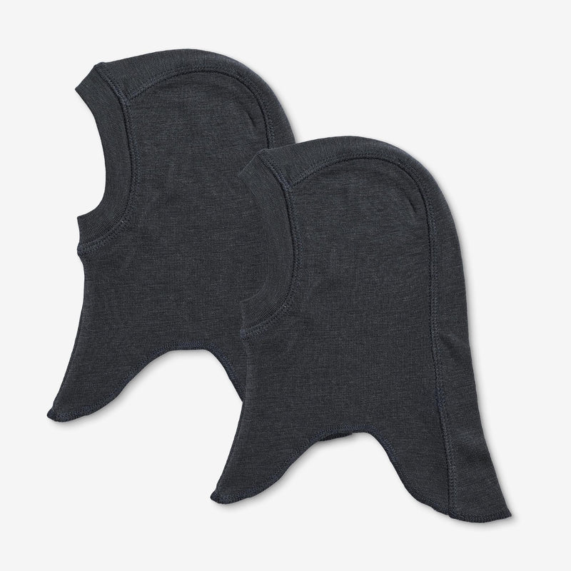 Wheat Wool 2er-pack Woll-Balaclava Felix Acc 1432 navy