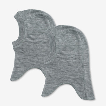 Wheat SMU 2er-pack Woll-Balaclava Felix Accessory 0224 melange grey