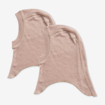 Wheat SMU 2er-pack Woll-Balaclava Felix Accessory 1135 dry rose