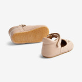 Wheat Footwear Adele Mary Jane Hausschuh | Baby Indoor Shoes 9009 beige rose