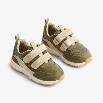 Wheat Footwear Alin Sneaker Tex mit Klettverschluß Sneakers 4075 dark green