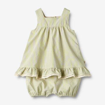 Wheat Main  Anzugkleid Harriet Dresses 4142 green stripe