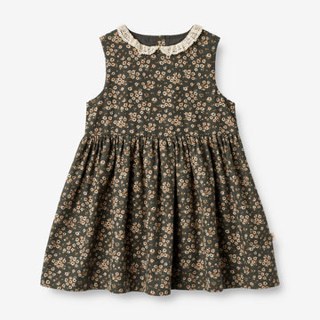Wheat Main  Ärmelloses Kleid Elma Dresses 0027 black coal flowers