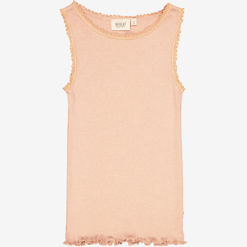 Wheat Main  Ärmeloses Ripp-Top Jersey Tops and T-Shirts 2031 rose dawn