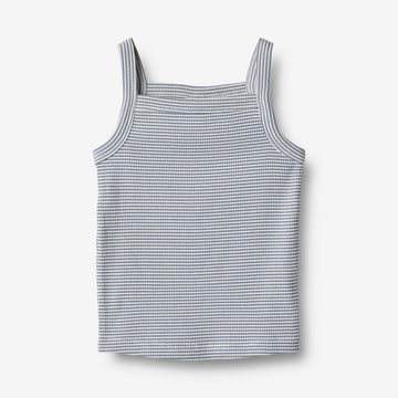 Wheat Main  Ärmeloses Ripp-Top Jersey Tops and T-Shirts 1048 blue stripe