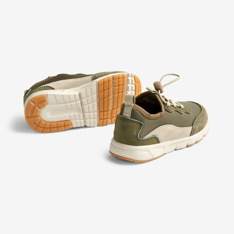 Wheat Footwear Arta Slip-on Speedlace Sneakers 4075 dark green