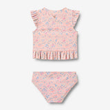 Wheat Main Bade-Set 2-teilig Alma Set 9650 pink heart flowers