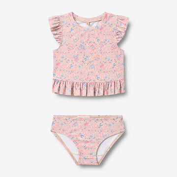 Wheat Main Bade-Set 2-teilig Alma Set 9650 pink heart flowers