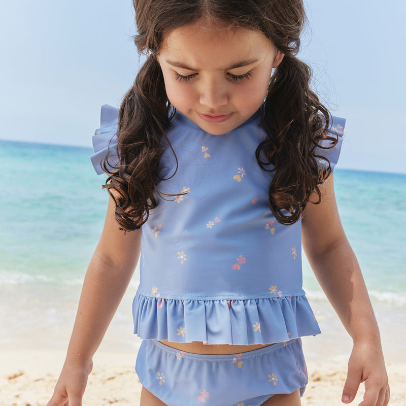 Wheat Main Bade-Set 2-teilig Alma Swimwear 9525 morning sky hearts