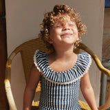Wheat Main Badeanzug Doris Swimsuit 1048 blue stripe