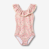 Wheat Main Badeanzug Doris Swimsuit 2526 powder flowers and seashells