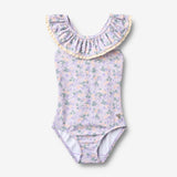 Wheat Main Badeanzug Doris Swimsuit 9605 purple light petunias