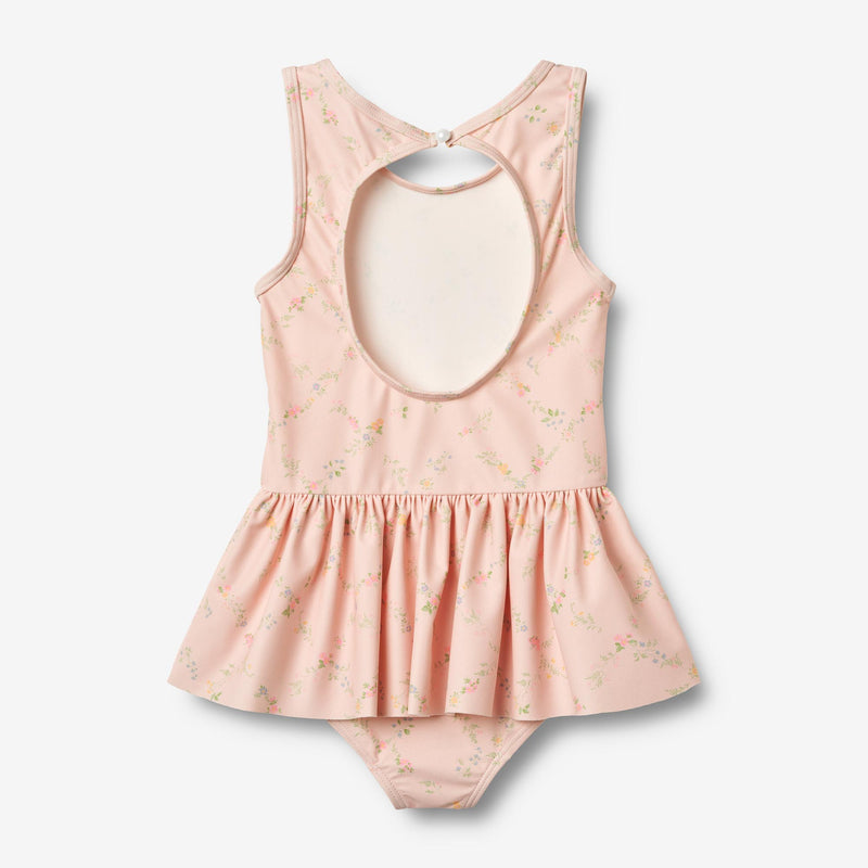 Wheat Main Badeanzug Erna Swimsuit 9450 powder checked flowers