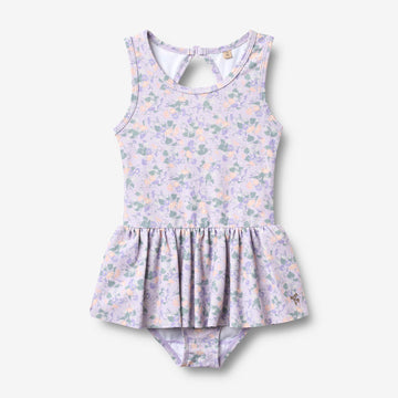 Wheat Main Badeanzug Erna Swimsuit 9605 purple light petunias