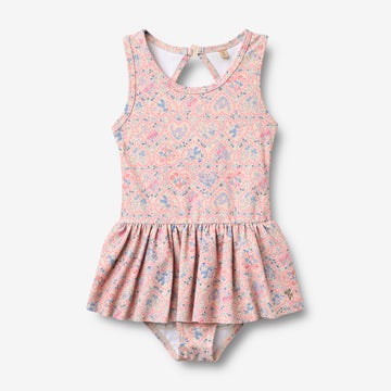 Wheat Main Badeanzug Erna Swimsuit 9650 pink heart flowers