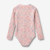 Wheat Main Badeanzug L/S Margot Swimsuit 9650 pink heart flowers