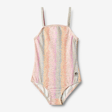 Wheat Main  Badeanzug Manon Swimwear 9506 rainbow flowers