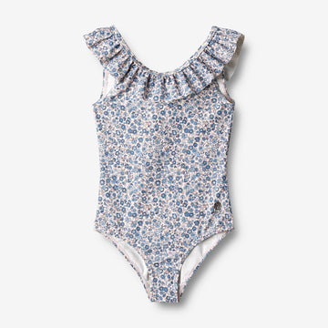 Wheat Main  Badeanzug Marie-Louise Swimwear 1301 blue flower meadow