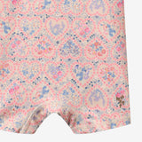 Wheat Main Badeanzug S/S Cas Swimsuit 9650 pink heart flowers