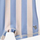 Wheat Main Badeanzug S/S Cas Swimsuit 9732 bold blue stripe