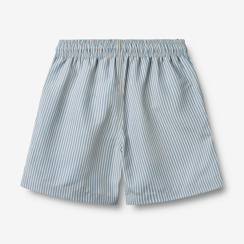 Wheat Main Badehose Hansi Shorts 9580 blue swim stripe