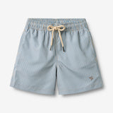 Wheat Main Badehose Hansi Shorts 9580 blue swim stripe