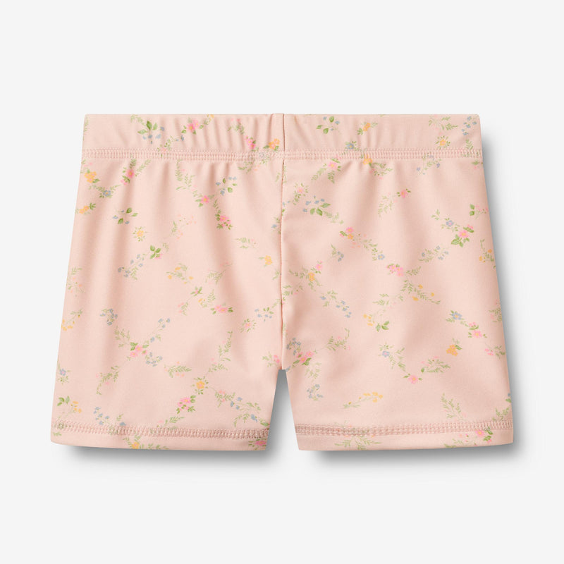 Wheat Main Badehose Niki Shorts 9450 powder checked flowers