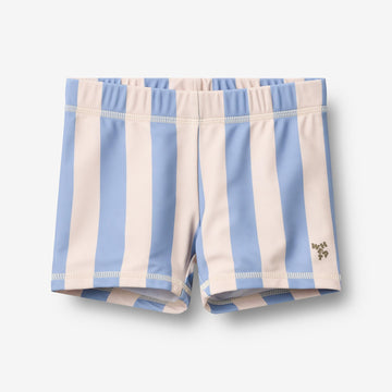 Wheat Main Badehose Niki Shorts 9732 bold blue stripe