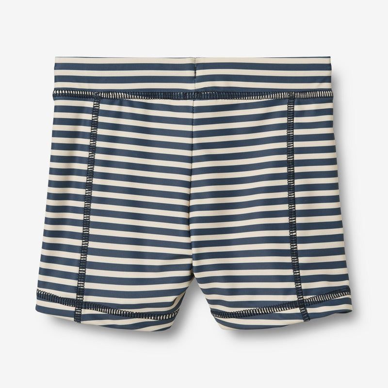 Wheat Main Badehose Ulrik Shorts 1048 blue stripe