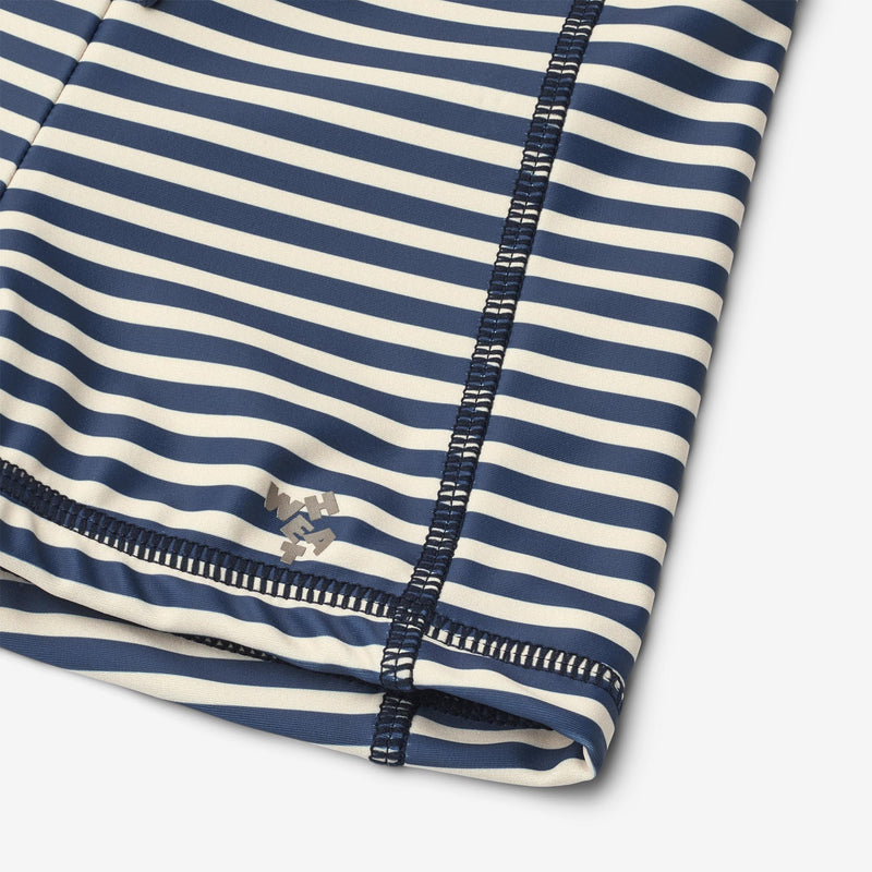 Wheat Main Badehose Ulrik Shorts 1048 blue stripe