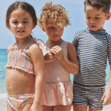 Wheat Main Badehose Ulrik Shorts 1048 blue stripe