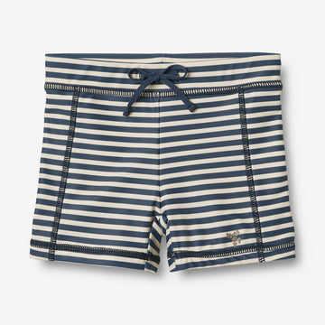 Wheat Main Badehose Ulrik Shorts 1048 blue stripe