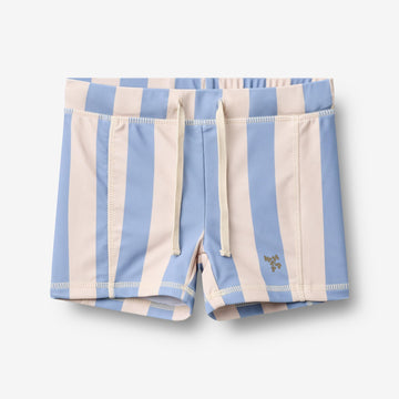 Wheat Main Badehose Ulrik Shorts 9732 bold blue stripe