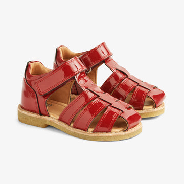 Wheat Footwear Bailey Sandale Lackleder Sandals 2072 red