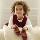 Wheat Footwear Ballerina Rosen Ballerinas 2080 cherry red