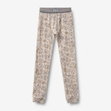 Wheat Outerwear Baselayer-Set Baselayer 9795 grey winter flowers