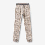Wheat Outerwear Baselayer-Set Baselayer 9795 grey winter flowers