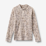 Wheat Outerwear Baselayer Halfzip Wino Baselayer 9795 grey winter flowers