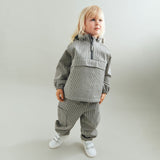 Wheat Outerwear Baumwoll-Trainingshose Kalloa Trousers 9596 flint stripe